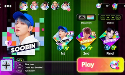 RHYTHM HIVE最新版下载，特色：3D卡通与全新的卡牌系统！