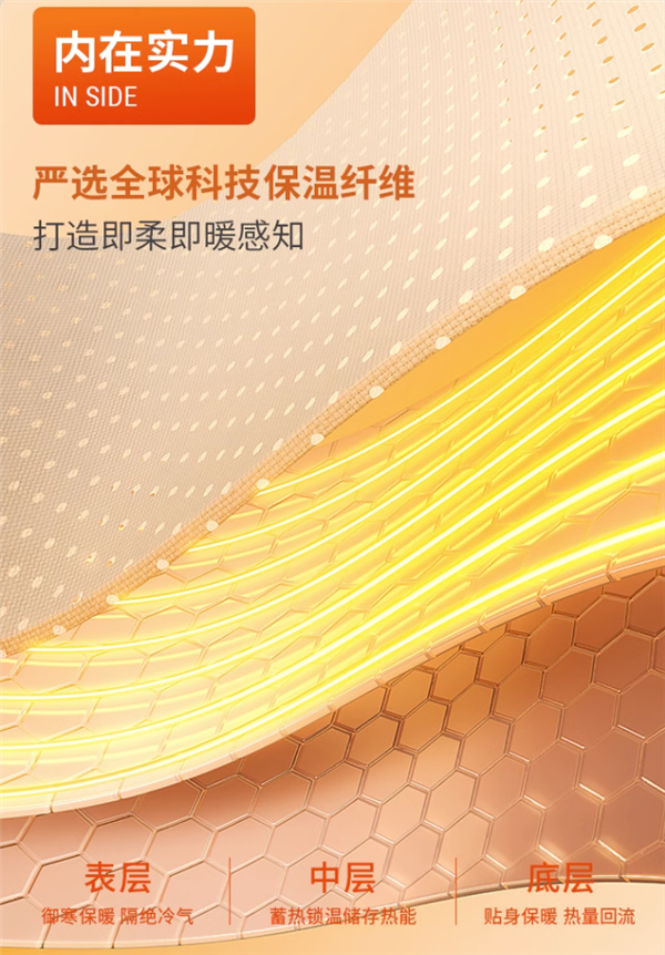 南极人官旗：60支精梳棉秋衣套装29元大促 日常78元