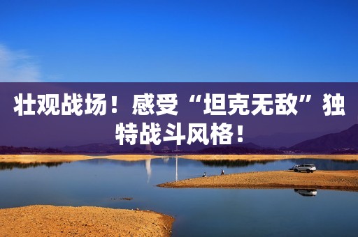 壮观战场！感受“坦克无敌”独特战斗风格！