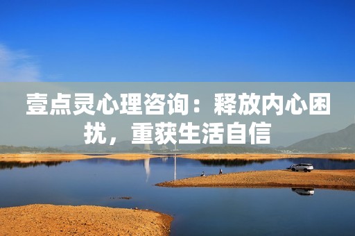 壹点灵心理咨询：释放内心困扰，重获生活自信