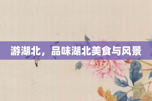 游湖北，品味湖北美食与风景
