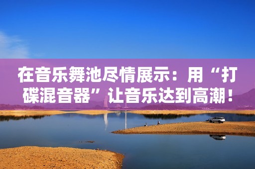 在音乐舞池尽情展示：用“打碟混音器”让音乐达到高潮！