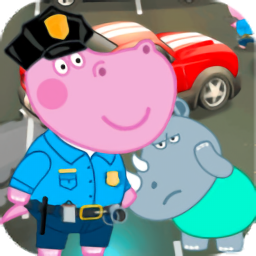佩奇城堡小警察游戏