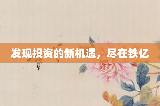 发现投资的新机遇，尽在铁亿