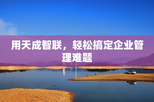 用天成智联，轻松搞定企业管理难题