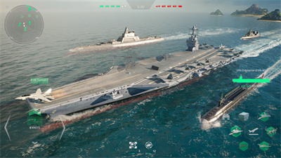 3D模拟海战策略游戏：现代战舰官方正版下载，采用顶级的Unity 3D引擎来打造