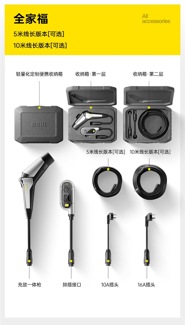 电动车变“移动电源”！奥海推出新款充放电一体枪：兼容99%新能源车