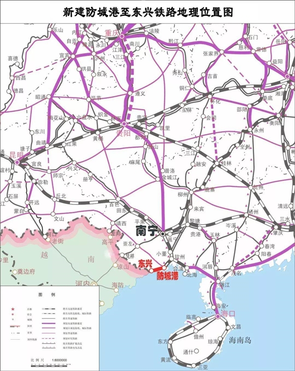 防东铁路开通在即：46.9公里 直达中国-越南边境