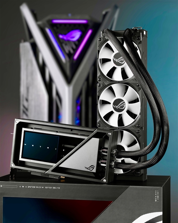 华硕发布ROG MATRIX RTX 4090骇客：首次液态金属、炒到59999元