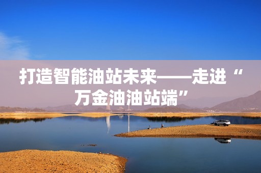 打造智能油站未来——走进“万金油油站端”