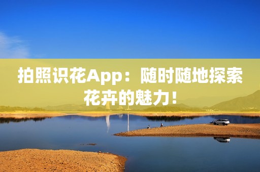 拍照识花App：随时随地探索花卉的魅力！