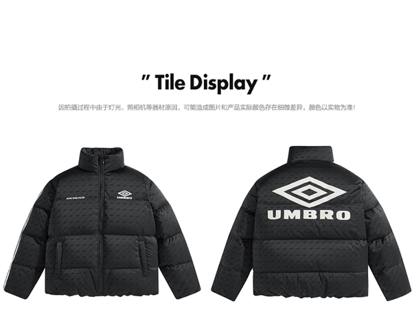 门店1280~1480元：太平鸟羽绒服339元官方2.2折大促