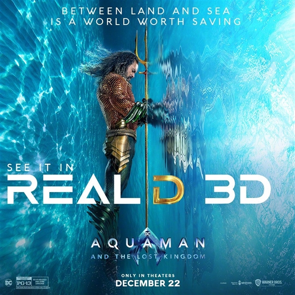 12月20日上映！《海王2》预告片/海报正式发布