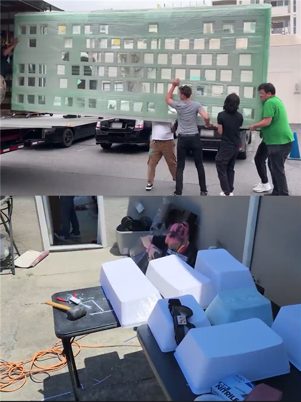 用世界最大的键盘打游戏 鼠标能当马骑：喷队友都更有气势了！