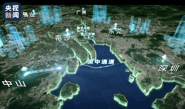 “海底长城”深中通道主线正式贯通：世界最难跨海集群工程 时速100km