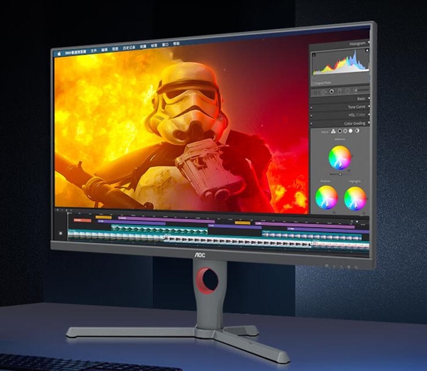 1099元 AOC新款27寸显示器发布：2K 180Hz屏