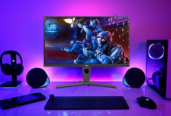 1099元 AOC新款27寸显示器发布：2K 180Hz屏
