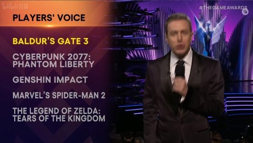 TGA 2023:《博德之门3》最佳RPG 玩家之声 最佳多人