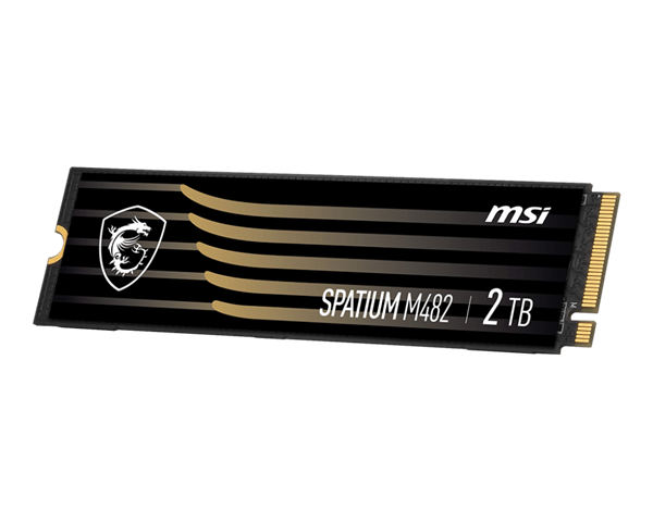 微星发布Spatium M570 Pro Frozr PCIe 5.0 SSD：无风扇读写都高达12GB/s
