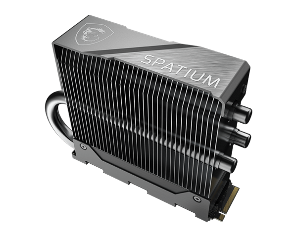微星发布Spatium M570 Pro Frozr PCIe 5.0 SSD：无风扇读写都高达12GB/s