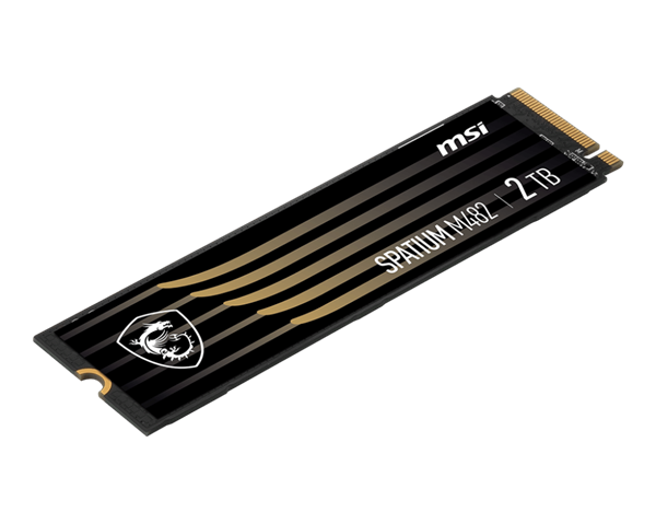 微星发布Spatium M570 Pro Frozr PCIe 5.0 SSD：无风扇读写都高达12GB/s