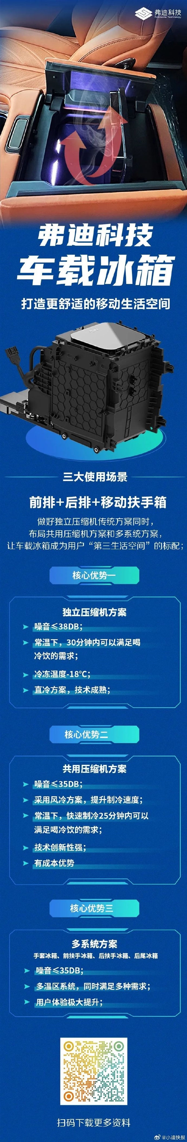 比亚迪弗迪科技首台车载冰箱下线：30分钟可以喝到冰水