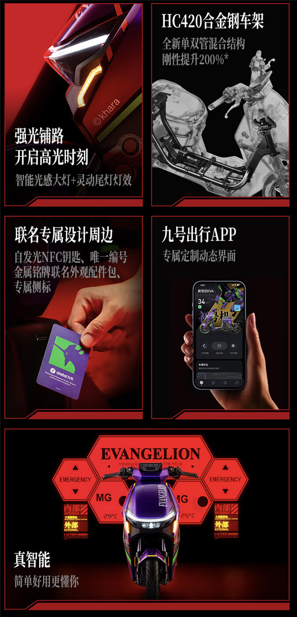 11999元到手！九号推出EVA联名款猎户座D系列电动自行车