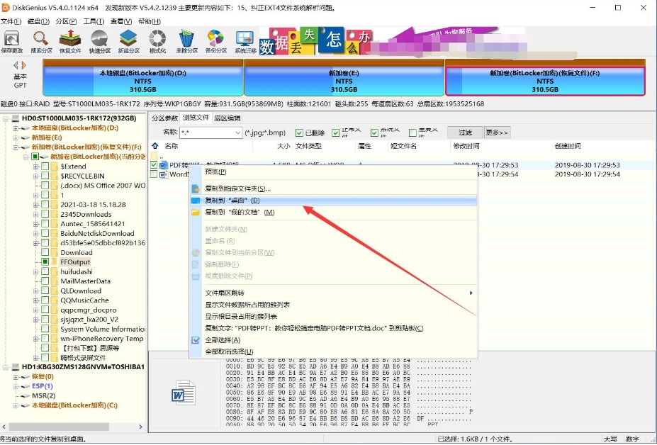 diskgenius 如何恢复