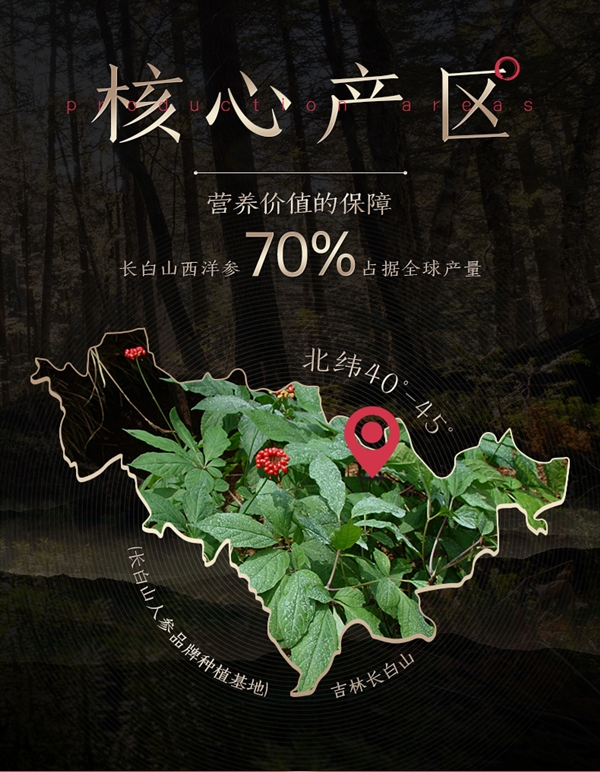 长白山人参：东北鲜参10支装到手39.9元（60元券）