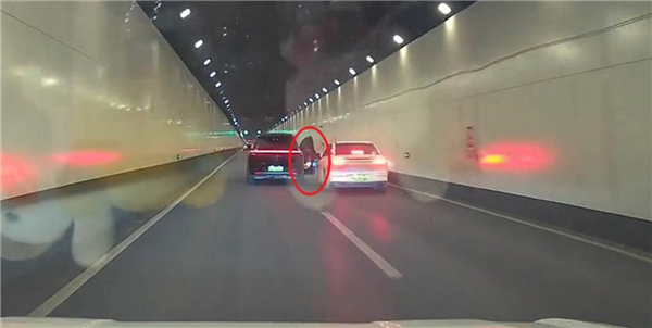 西安一理想汽车车主隧道内突然开车门 疑恶意别车：目击者称太恶劣 律师发声