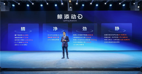 长安汽车发布新蓝鲸动力：三大全球最强首发技术