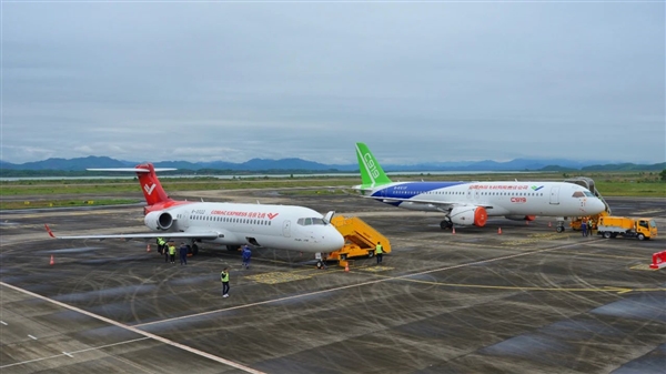 国产飞机C919、ARJ21逛遍东南亚五国：终于回家了！