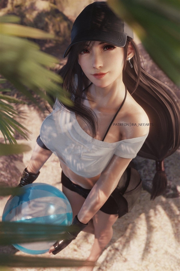 粉丝制《最终幻想7：重制版》蒂法爱丽丝美图 春光无限好