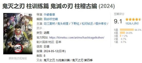 《鬼灭之刃》第四季