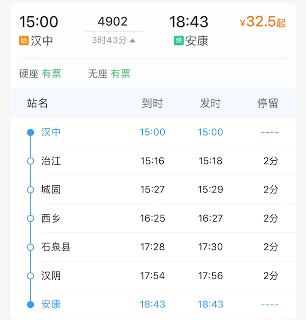 中国最短的火车见过没：只有两节车厢 被称“双节棍”