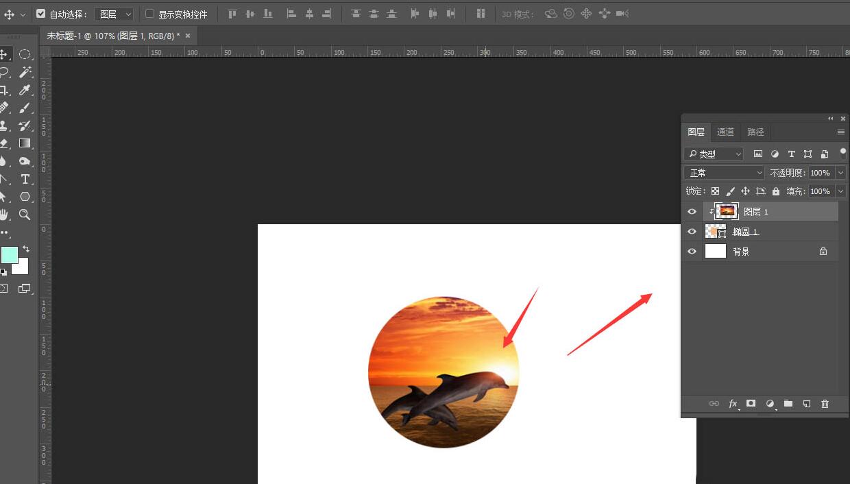 photoshop图片裁剪为指定形状