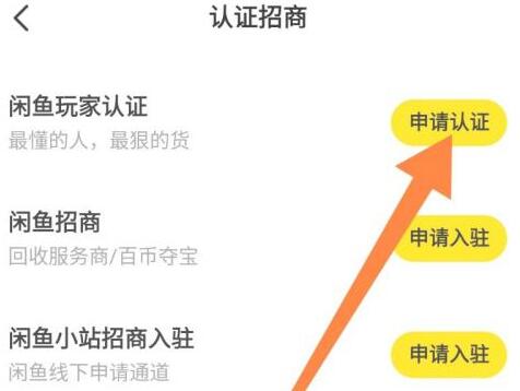 闲鱼玩家怎么认证的