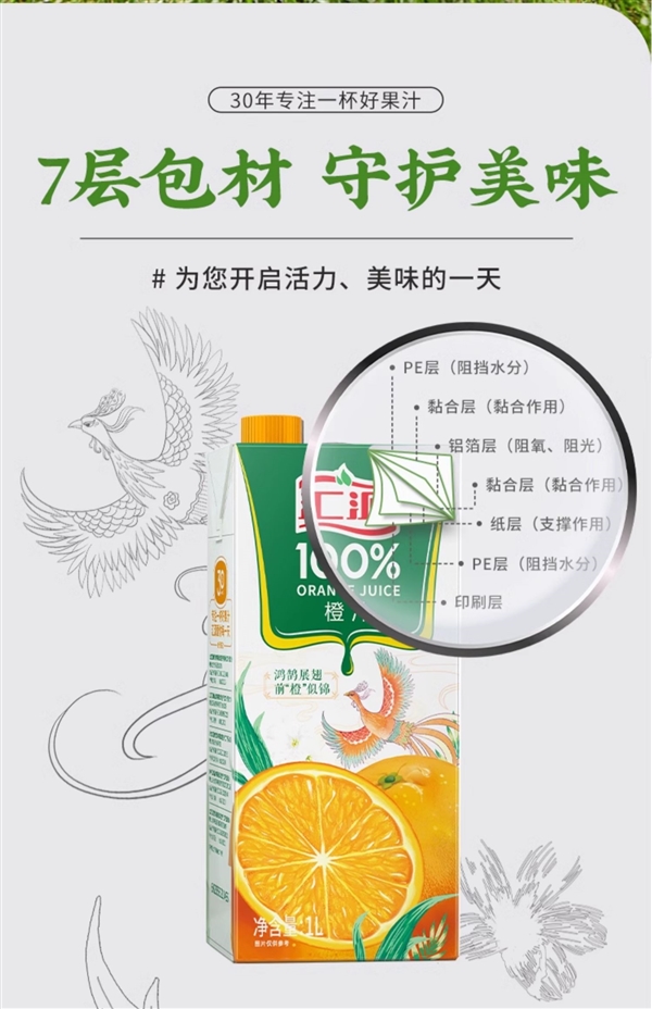 100%真材实料！汇源果汁大促：18.8元2L