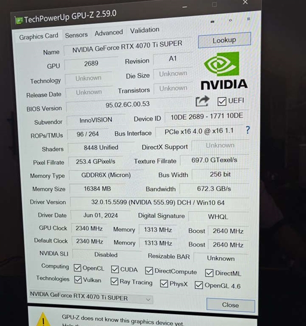 第四款！RTX 4070 Ti SUPER也变“心”了：升级AD102 功耗增加10W