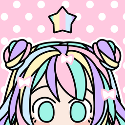 五彩少女换装游戏(粉彩女孩)