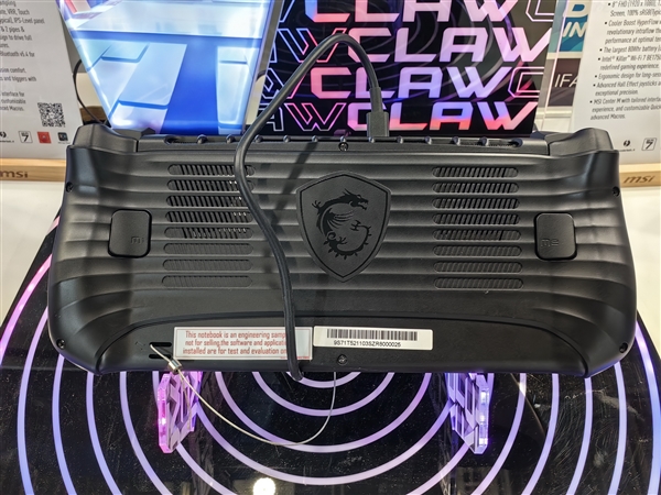 全球首发酷睿Ultra 200V！微星Claw 8掌机配置公布：最高功耗37W