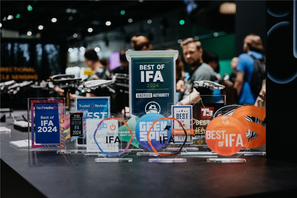 一大波大疆新品亮相IFA 揽获20余项“Best of IFA”奖项