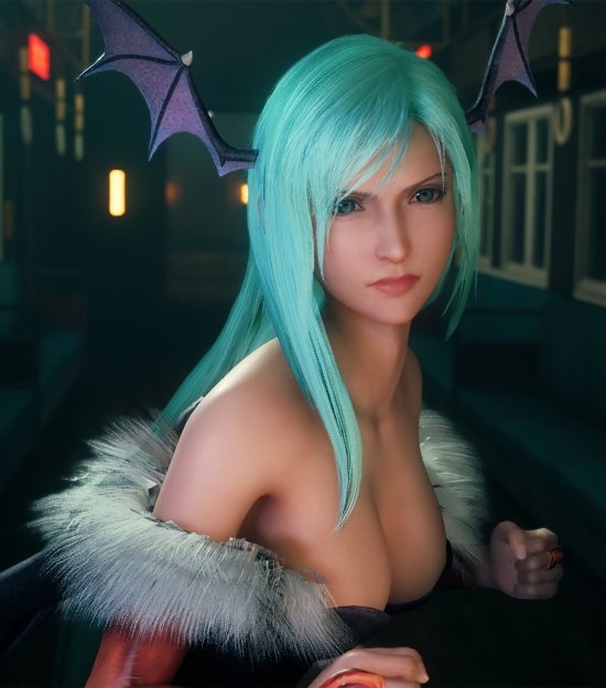 《FF7》蒂法MOD美图欣赏：这种