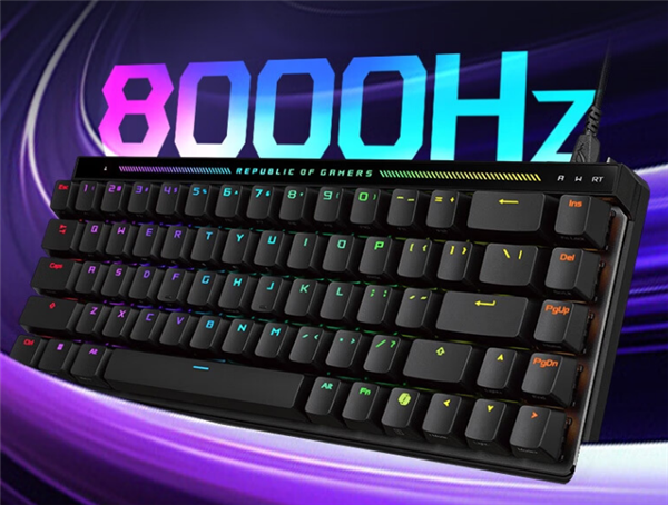 999元 ROG魔导士ACE HFX磁轴键盘上市：68键布局、双USB-C接口