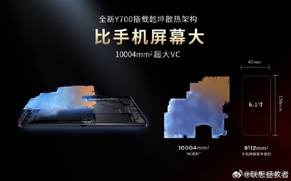 8.8英寸安卓性能小钢炮!全新联想拯救者Y700发布:骁龙8 Gen 3 2889元起