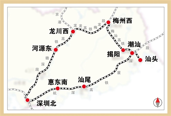 两条环线闪亮登场!从广州到广州、从汕头到汕头
