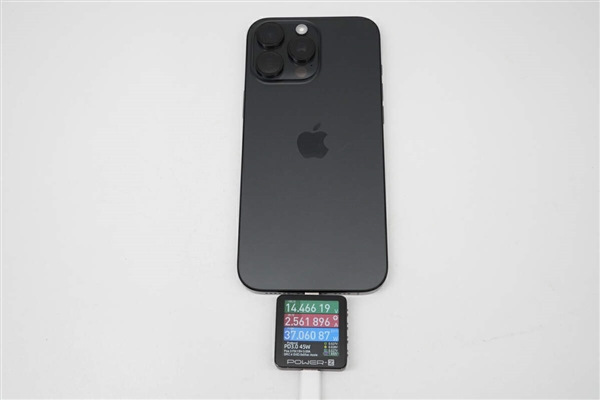 大失所望！iPhone 16 Pro Max 87款充电器实测：远远不到45W