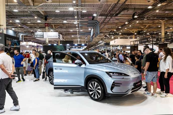 比亚迪多款车型亮相雅典汽车展览会:已正式登陆希腊市场