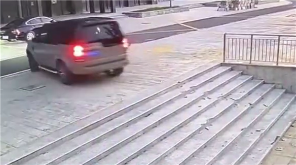 有路不走硬上台阶致损坏:路虎发现司机被索赔2万多