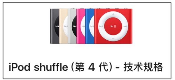 一个时代彻底终结!苹果将最终款iPod nano、iPod shuffle列为过时产品
